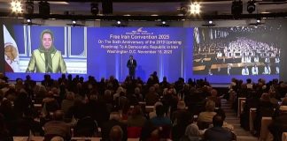 Konventa Free Iran 2025 në Uashington diskutoi krizën e regjimit iranian dhe rrugën drejt demokracisë.