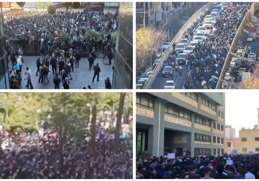 Kryengritja në Iran zgjerohet në 107 qytete më 4 janar 2026, dita e tetë e protestave. Demonstrata intensive në Teheran, greva në Pazar,