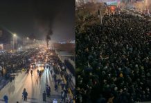 Iran: Përshkallëzim i kryengritjes kombëtare në ditën e dymbëdhjetë Protesta masive në Iran përfshijnë 173 qytete në ditën e 12-të të kryengritjes kombëtare, me përleshje, zjarrvënie dhe greva.