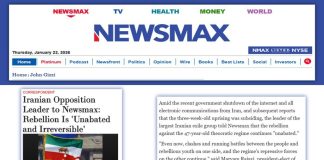 Maryam Rajavi, presidente e zgjedhur e NCRI-së, në intervistë ekskluzive për Newsmax: Kryengritja kundër regjimit iranian vazhdon e pandalur dhe e pakthyeshme. Protestat nuk po zbehen, rrënjët në varfëri e korrupsion