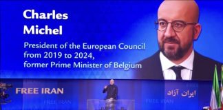 Charles Michel në Berlin: “Pa zbutje, pa luftë” për Iranin. Ai paralajmëron kundër vjedhjes së revolucionit nga djali i Shahut dhe mbështet planin demokratik të rezistencës. Mësoni më shumë për fjalimin e tij te Porta e Brandenburgut më 7 shkurt 2026.