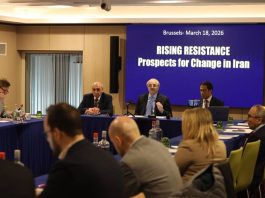 Mohammad Mohaddessin i NCRI-së në Bruksel kërkon fundin e pajtimit me Teheranin dhe mbështetje për ndryshimin e regjimit nga populli iranian. Analizon brishtësinë e regjimit pas emërimit të Mojtaba Khamenei, operacionet e rezistencës dhe qeverinë provizore bazuar në planin e Maryam Rajavi.