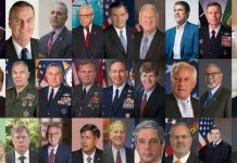 Zyrtarë të Shquar Amerikanë Mbështesin Vizualin e një Irani të Lirë, Miratojnë Hartën Rrugore Demokratike të NCRI-së Zyrtarë të shquar amerikanë, ish-zyrtarë, ushtarakë dhe politikëbërës kanë lëshuar një deklaratë të përbashkët duke mbështetur luftën e popullit iranian për liri dhe duke miratuar Planin me Dhjetë Pika të Maryam Rajavi për një Republikë laike, demokratike dhe jo-bërthamore në Iran.