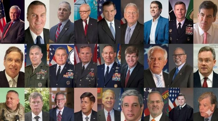 zyrtare-te-shquar-amerikane-mbeshtesin-vizionin-e-nje-irani-te-lire-dhe-miratojne-harten-rrugore-demokratike-te-ncri-se Zyrtarë të shquar amerikanë, ish-zyrtarë, ushtarakë dhe politikëbërës kanë lëshuar një deklaratë të përbashkët duke mbështetur luftën e popullit iranian për liri dhe duke miratuar Planin me Dhjetë Pika të Maryam Rajavi për një Republikë laike, demokratike dhe jo-bërthamore në Iran.