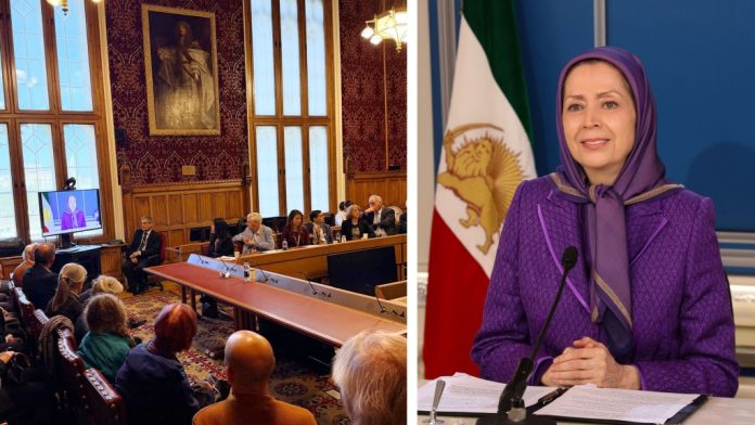 maryam-rajavi-parlament-britanik-ndalo-ekzekutimet-iran Maryam Rajavi në Parlamentin Britanik: Populli iranian dhe të burgosurit politikë po paguajnë çmimin e heshtjes ndaj ekzekutimeve. Ajo kërkon ndalimin e menjëhershëm të ekzekutimeve, shpalljen e IRGC-së si organizatë terroriste dhe njohjen e qeverisë provizore të NCRI-së.