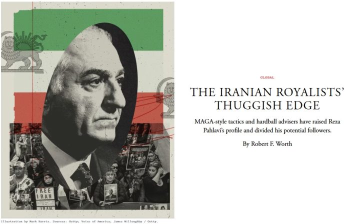 reza-pahlavi-nen-akuze-vrasja-ne-kanada-zbulon-anen-autoritare-te-monarkisteve-iraniane Artikulli i revistës The Atlantic heton vrasjen e Massoud Masjoudit në Kanada dhe kritikat në rritje ndaj Reza Pahlavit, duke e portretizuar atë dhe rrethin e tij si autoritarë. Çfarë po ndodh brenda opozitës iraniane në mërgim?