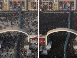 Mashtrimi i Funeralit të Khameneit: Si verifikuesit e fakteve zbuluan propagandën dhe manipulimin e regjimit iranian Verifikuesit ndërkombëtarë të fakteve zbuluan se regjimi iranian përdori inteligjencën artificiale, pamje të manipuluara dhe detyrim administrativ për të fryrë pjesëmarrjen në funeralin e Ali Khameneit dhe për të krijuar një imazh të rremë të mbështetjes popullore.