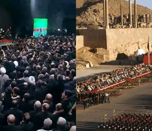 Nga Persepolis në Mashhad: Iluzioni i Diktatorit që Spektakli Mund të Zëvendësojë Legjitimitetin Krahasim midis festës madhështore të Shahut në Persepolis (1971) dhe funeralit të orkestruar të Ali Khameneit (2026). Si pse spektakli politik nuk zëvendëson legjitimitetin, duke çuar në izolim, represion dhe valë kryengritjesh në Iran.