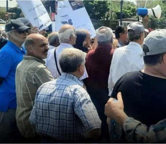 Protesta e pensionistëve në Iran kundër kushteve të këqija ekonomike