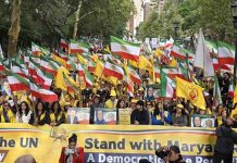 Tubimi në Nju Jork kundër regjimit të Teheranit Tubimi i iranianëve dhe mbështetësve të Rezistencës Iraniane pranë OKB-së në Nju Jork